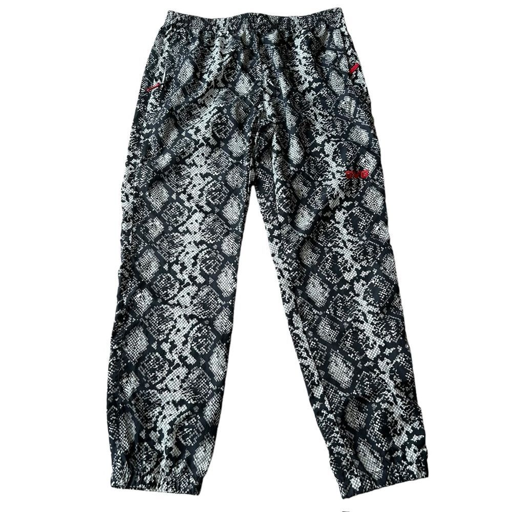 OVO October's Very Own X Drake‎ Men’s L Gray Snakeskin Jogger Black Gray New
